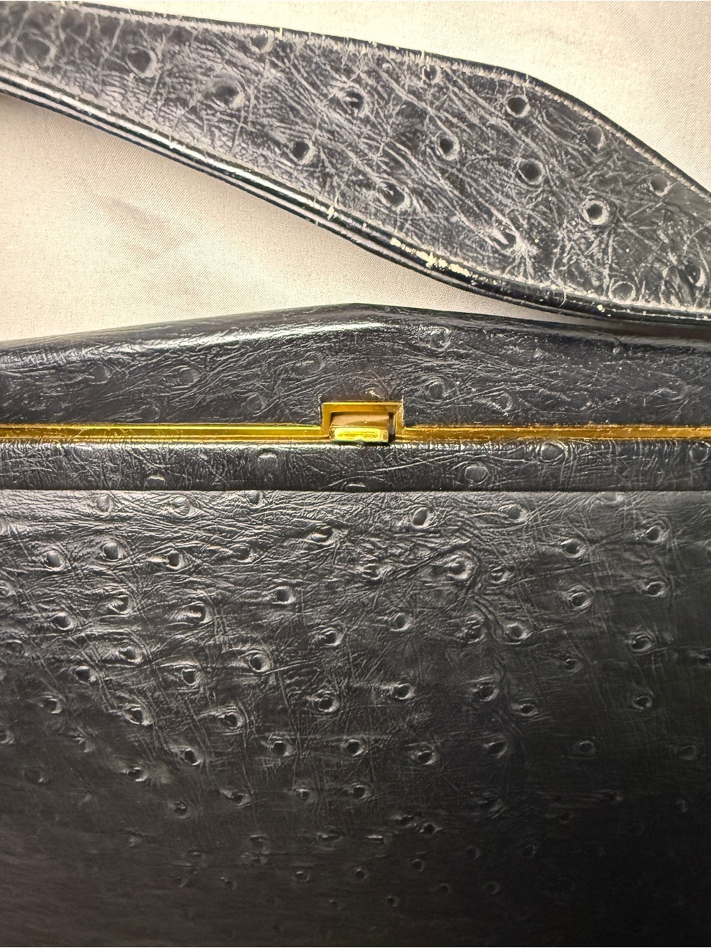 Charbet genuine ostrich bag - Picture 4 of 7